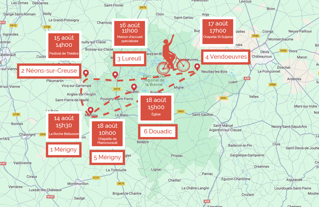 carte Brenne 24 carte Brenne 24